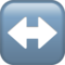 Left-Right Arrow emoji on Apple